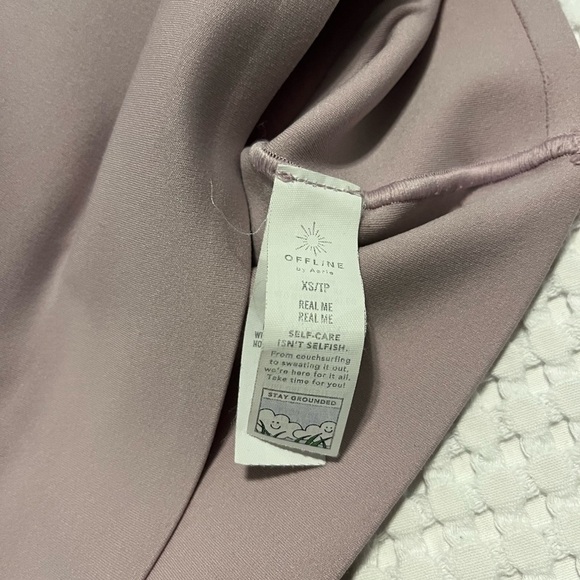 NWOT - OFFLINE BY AERIE - RACERBACK SPORTS BRA - LAVENDER - Picture 6 of 7